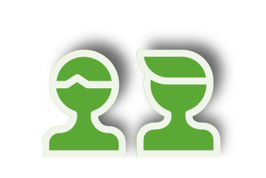 digitale-services-Zielgruppe-Buerger Zwei Personen als Icon